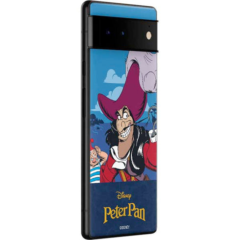 Disney Peter Pan Captain Hook and Smee Google Pixel 6 Skin